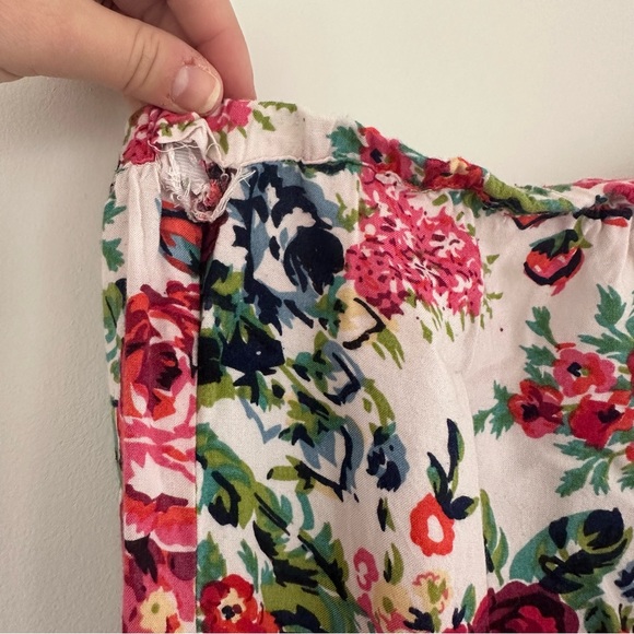 Angie Strapless Floral Short Romper Size Large - Picture 2 of 8